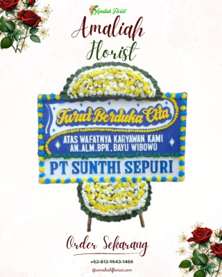 Papan Bunga Duka di Pelindung Hewan